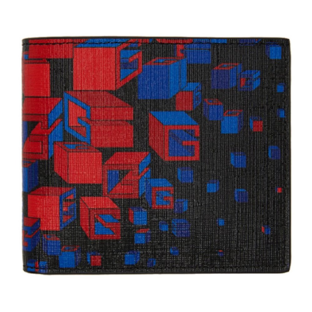 Gucci Square G Space Print Bifold Wallet NEW IN BOX